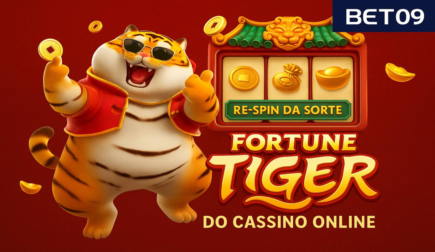 Fortune Tiger é um jogo imperdível no BET09 Casino