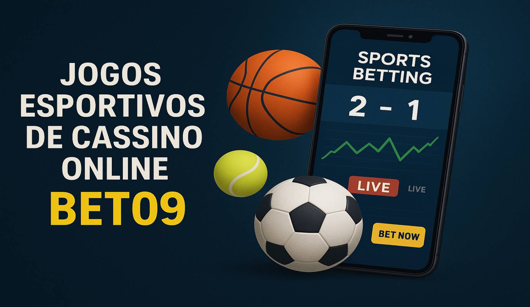 Apostas esportivas no cassino online BET09